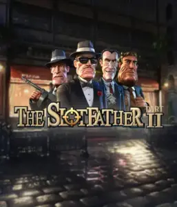 Enter the nefarious world of The Slotfather Part II game by Betsoft, featuring a lineup of iconic mafia characters against a shadow-lit urban backdrop. This image captures the intense essence of the organized crime with its detailed character design and suspenseful setting. Great for players attracted to mafia stories, delivering a thrilling gaming experience. 